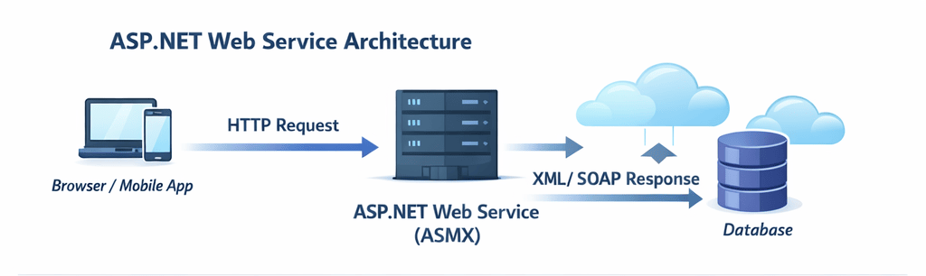 Web Service Architecture Diagram