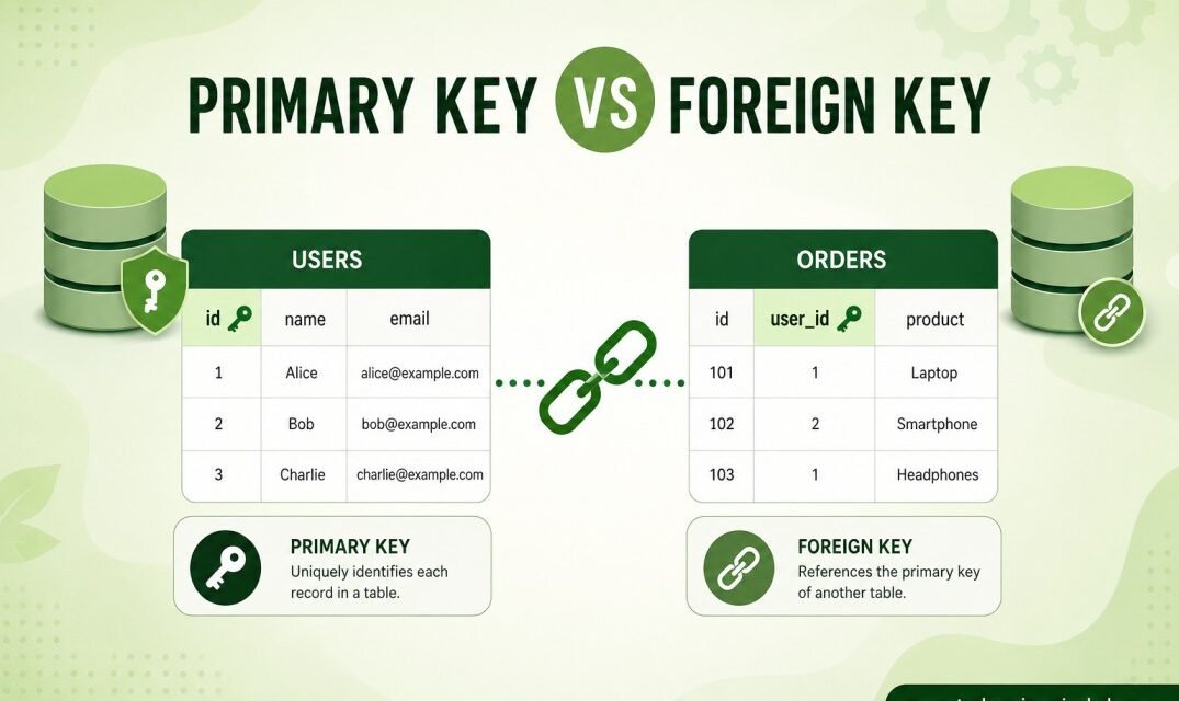 primary-key-vs-foreign-key