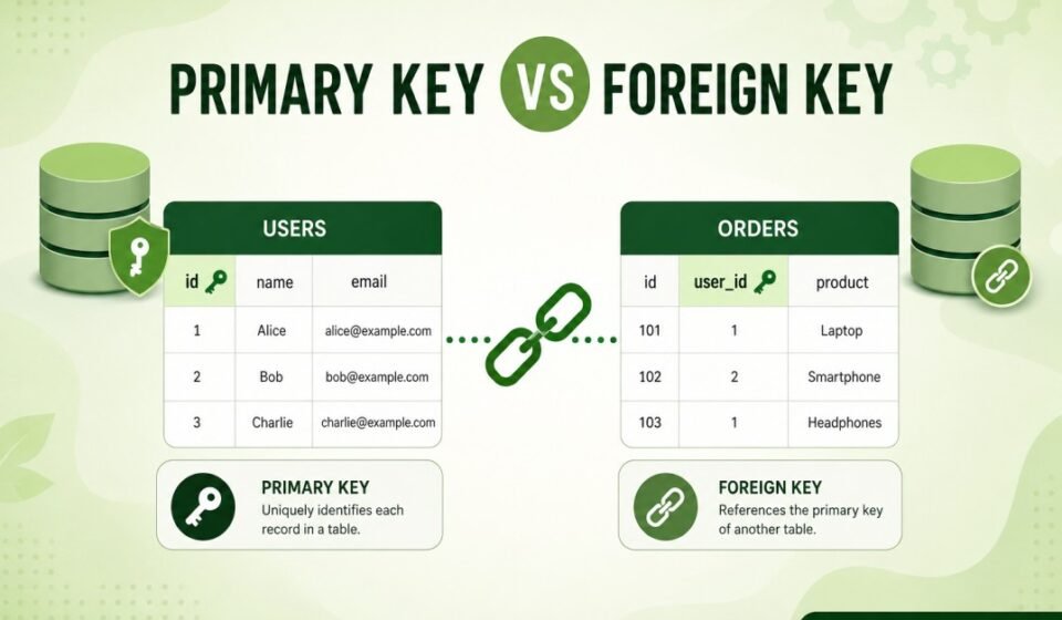 primary-key-vs-foreign-key