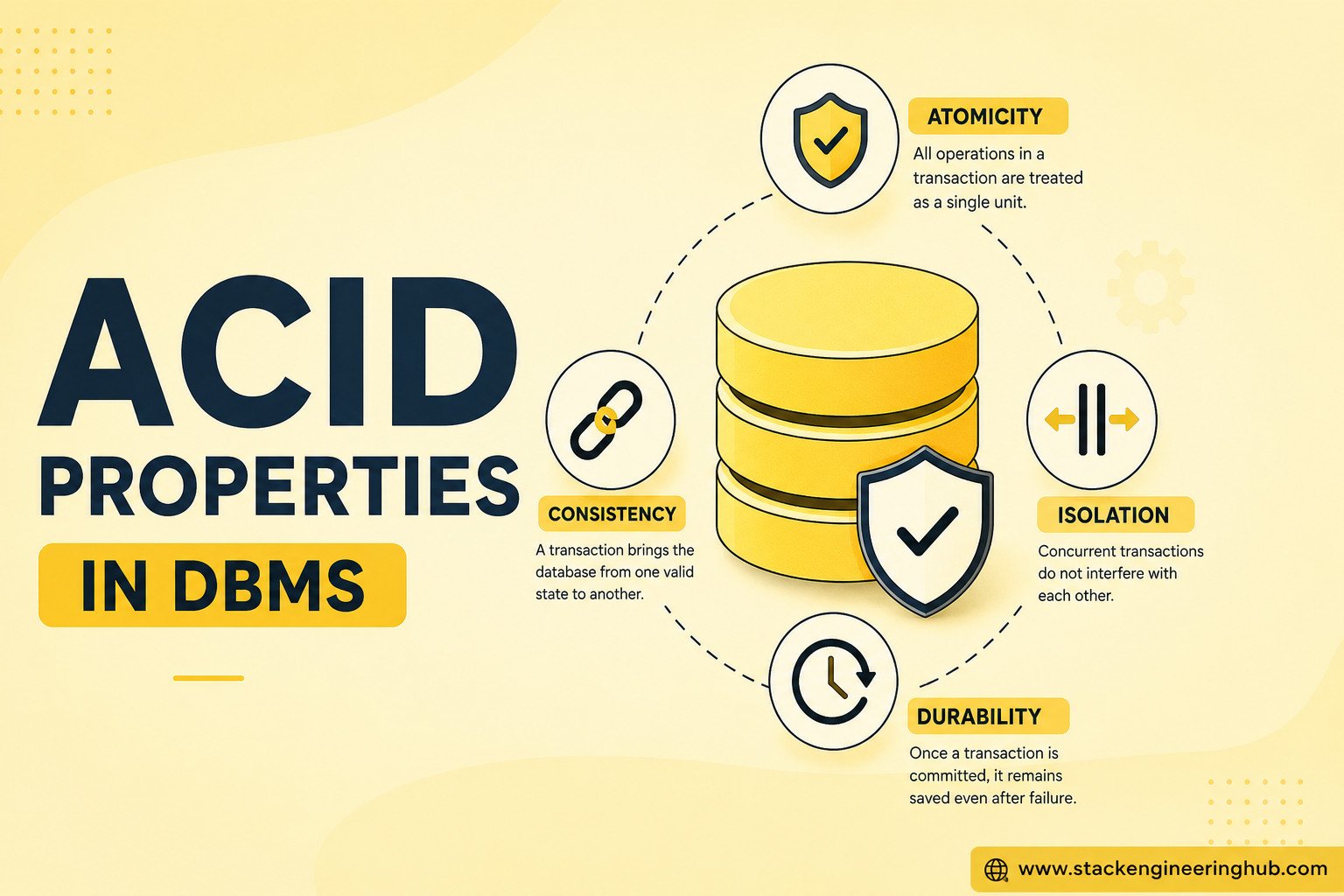 ACID Properties in DBMS: The Foundation of Reliable Database Transactions