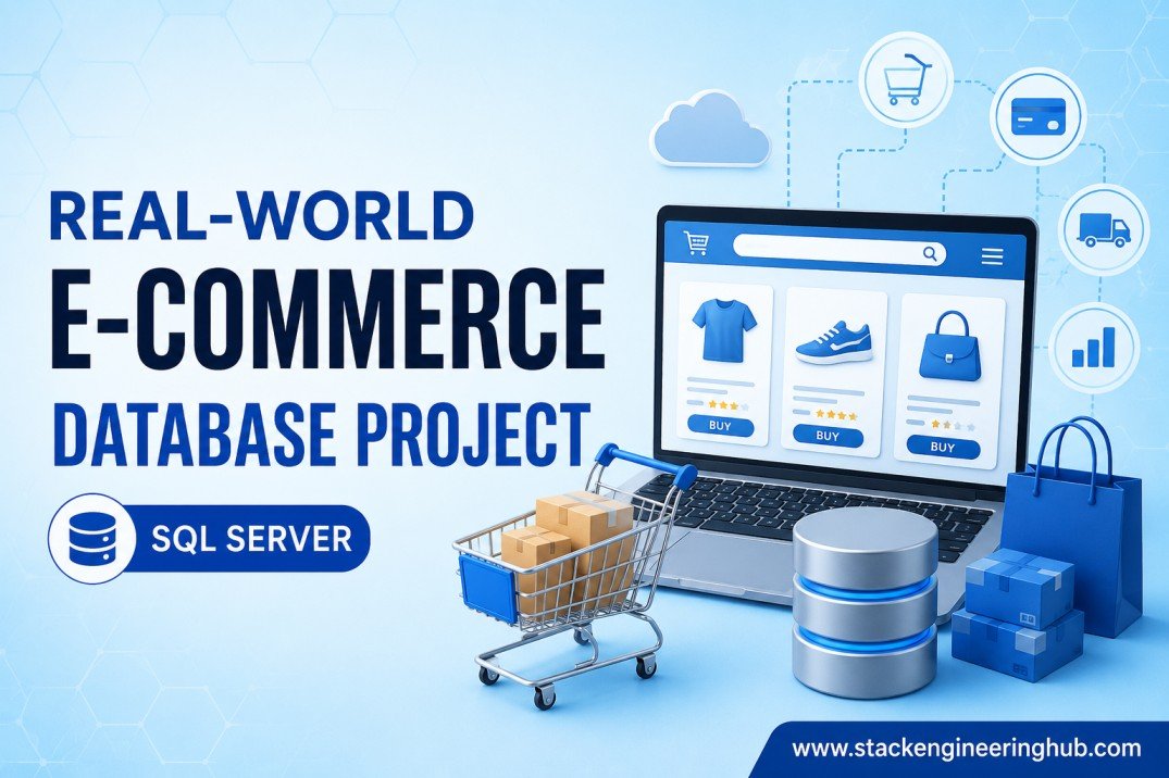 Real-World E-Commerce Database Project: Complete SQL Database Design Guide for Beginners